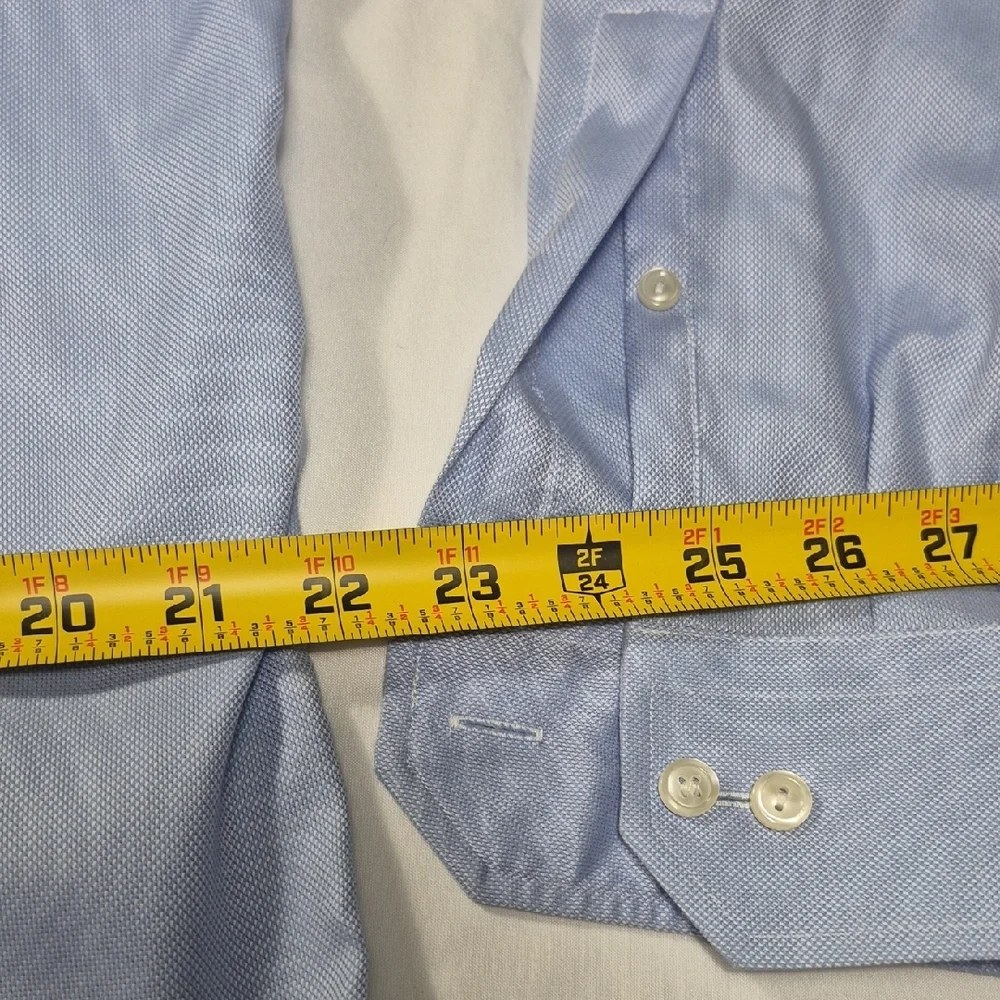 Eton Sky Blue Dress Shirt for Men - Picture 6 of 12